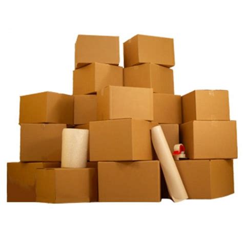 Basic Moving Boxes Kit 4 Boxesstore