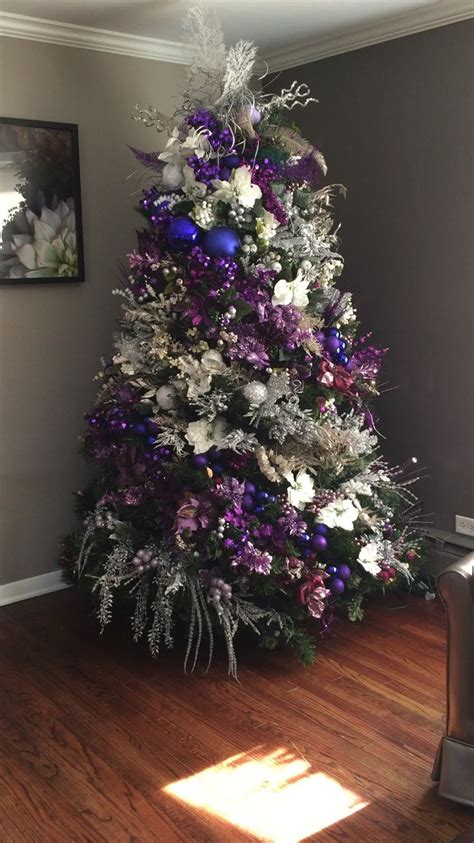 20 Purple Christmas Tree Decorating Ideas