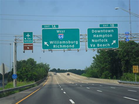 Lukes Signs Interstate 664 And Interstate 64 Hampton Va