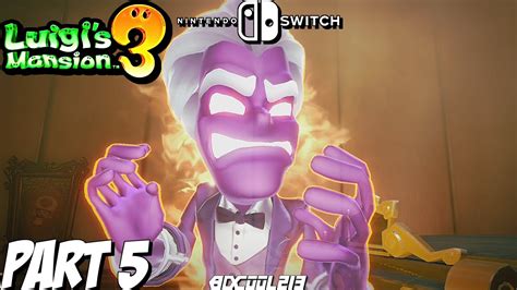 This covers the whole story, all floors and bosses of the game. Luigi's Mansion 3 Gameplay Walkthrough Part 5 | Nintendo ...