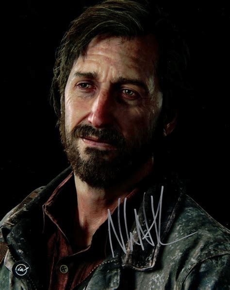 Nolan North Last Of Us As David Video Game Headshot Icon Autographs