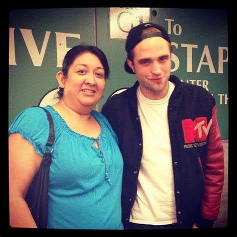 Rob With Fan 7 1 13 At The Beyonce Concert Kristen And Robert Robert