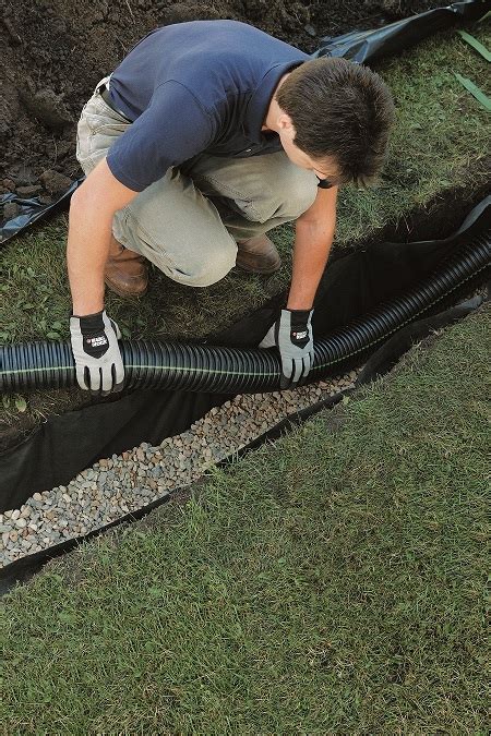 How To Install A French Drain Lisk Landscaping