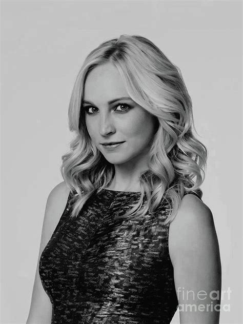 Candice Accola Digital Art By Dcpicture Fine Art America