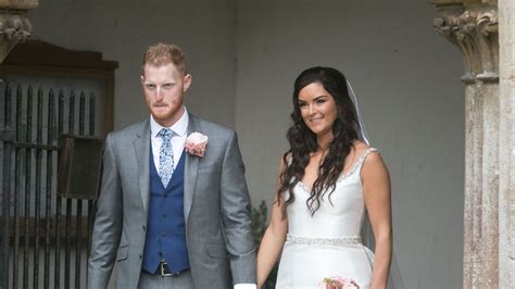 England Cricketer Ben Stokes Marries In Country Wedding Uk News Sky