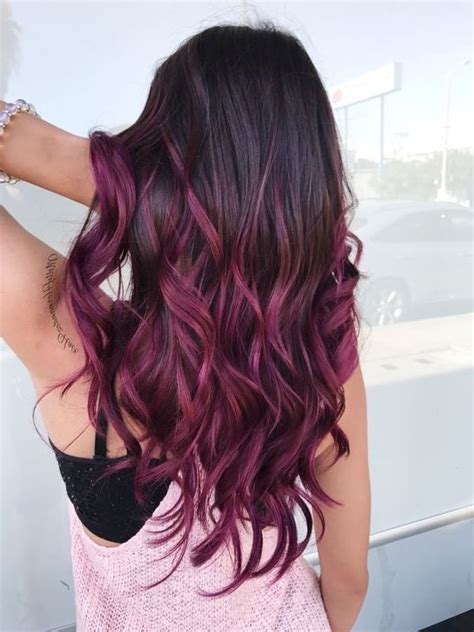 50 Purple Hair Color Ideas For Brunettes You Will Love In 2019 Purple