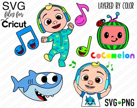 Baby Jj Cocomelon Svg Free 183 Svg File For Silhouette Free Svg