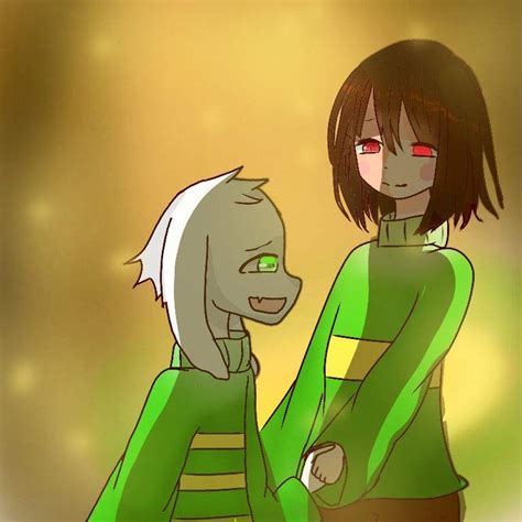 Art Their Story Chara And Asriel Undertale Amino