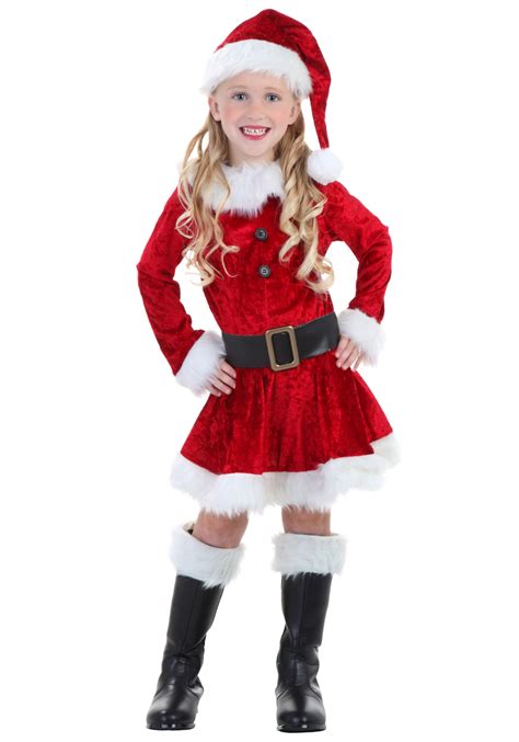 Kids Baby Santa Claus Costume Velvet Christmas Cosplay Suit