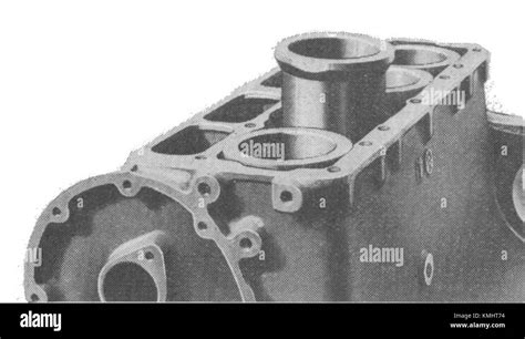 Wet Liner Engine Autocar Handbook 13th Ed 1935 Stock Photo Alamy