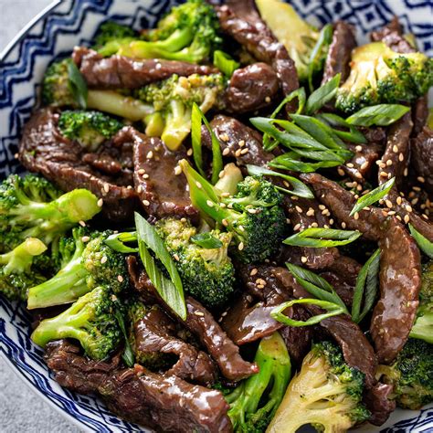 Beef With Broccoli Lemon Blossoms
