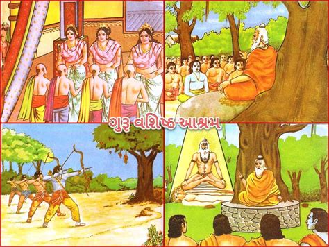 Ayodhya Princes Ram Lakshman Bharat And Shatrughn Learnin Flickr