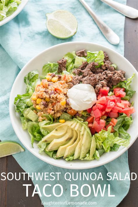 Southwest Quinoa Taco Salad Recipe