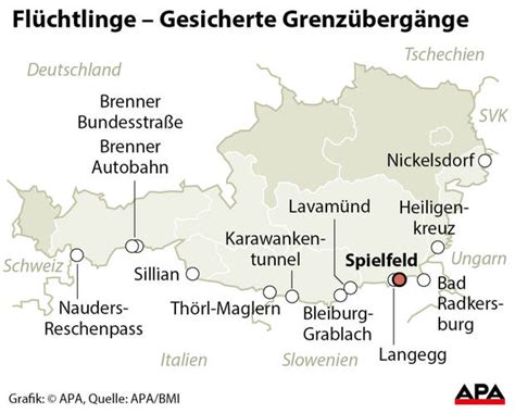 Alle karten sind gekapselte laminate für besseren schutz und haltbarkeit des produkts. L'Austria blinda 12 valichi lungo l'intero fronte meridionale - Austria vicina - Blog - Finegil