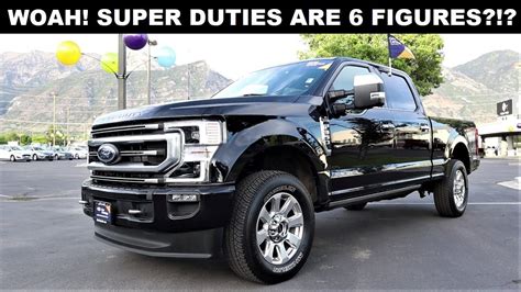 2022 Ford F 350 Platinum Ford Super Duty Prices Have Gone To The Moon