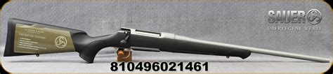 Sauer 270win S100 Ceratech Silver Xt Bolt Action Rifle Black
