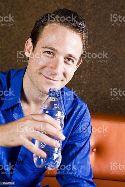 Man Drinking Water Stock Photo Download Image Now 20 29 Years 30