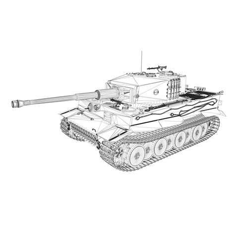 Tiger Tank Drawing At Getdrawings Free Download