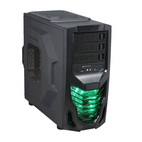 Mid towers are also flexible to use.they offer for ease of installation and upgrades.their roomy design allows for good airflow that keeps your components running cool. RAIDMAX Cobra ATX-502WBG Steel / Plastic ATX Mid Tower ...
