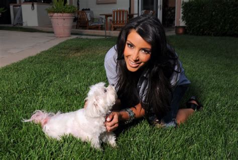 Kim Kardashian Shows Off Her Adorable Dog Sushi In Barbiecore Outfit
