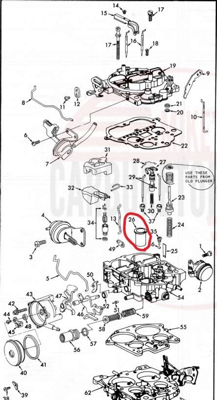 Quadrajet Carburetor Diagram