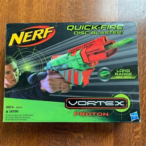 Nerf Toys Nerf Vortex Quickfire Disc Blaster Xtra Long Range Poshmark