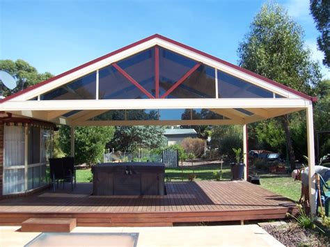 Gable Pergola With Colorbond Roof 32 Pergolas Plus