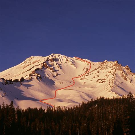 Avalanche Gulch Mount Shasta Avalanche Center
