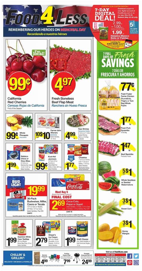 Make clear to look at back again, please! Food 4 Less Ad May 22 - 28, 2019 - WeeklyAds2
