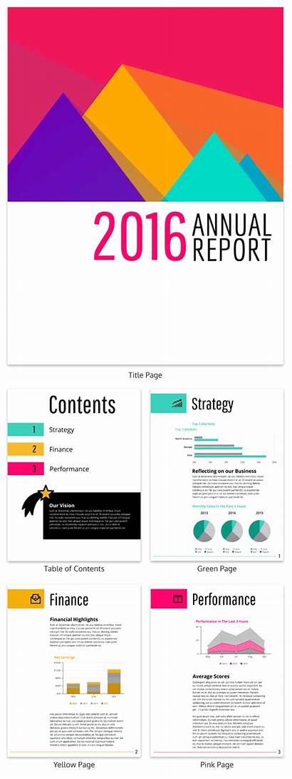 Paper Report Examples Example Business Templates Annual