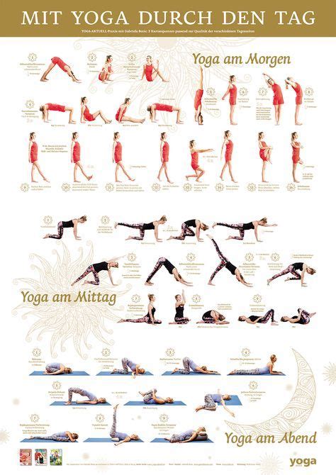 Yogishop Mit Yoga Durch Den Tag Poster Von Yoga Aktuell Yoga
