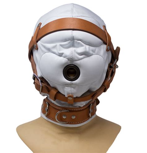 White Total Sensory Deprivation Hood With Locking Buckles And Etsy