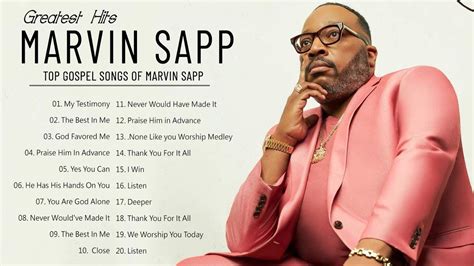 Marvin Sapp Best Gospel Songs Of Marvin Sapp Top Gospel Music