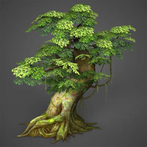 Game Ready Low Poly Tree 03 3d Asset Cgtrader