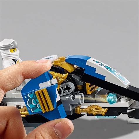 70667 Lego Ninjago Kais Blade Cycle And Zanes Snowmobile