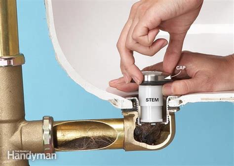 This is because air can't get in to replace the water. Tub Drain Removal | Waterman Inc. Plumbing Services