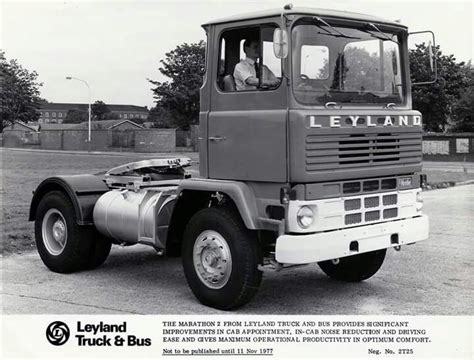 Leyland Marathon Uk Old Lorries Old Trucks Vintage Trucks