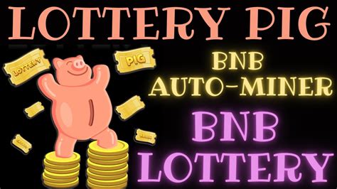 Lottery Pig Is Going Parabolic Paying Out That Bacon 15 Daily Huge