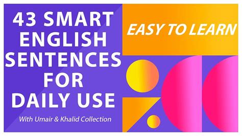 Daily Use English Sentences With Urdu Translation For Conversations