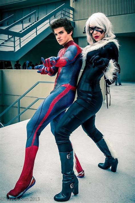 Spider Man And Black Cat Black Cat Cosplay Cosplay
