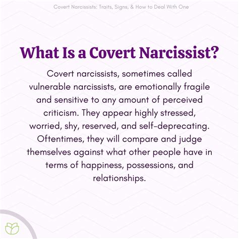 Covert Narcissists Traits Signs And How To Deal With One Choosing