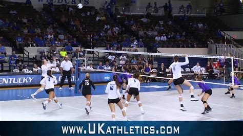 Kentucky Wildcats Tv Kentucky Volleyball Vs Lipscomb 91814 Youtube