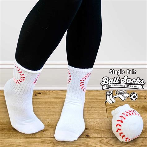 Pair Of Baseball Style Socks Ball Socks Socks Pairs Style