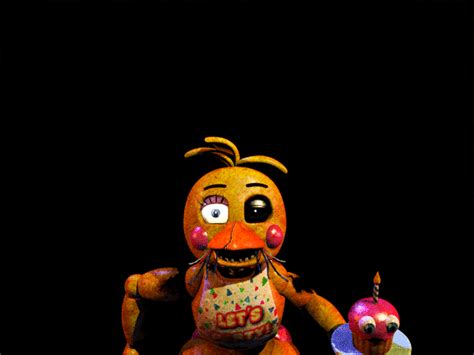 Fnaf Withered Toychica  By Christian2099 On Deviantart
