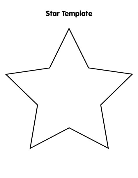 Free Star Template Download Free Star Template Png Images Free