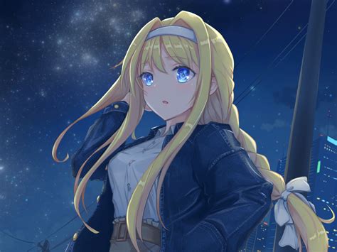 Anime Anime Girls Sword Art Online Alicization Sword Art Online