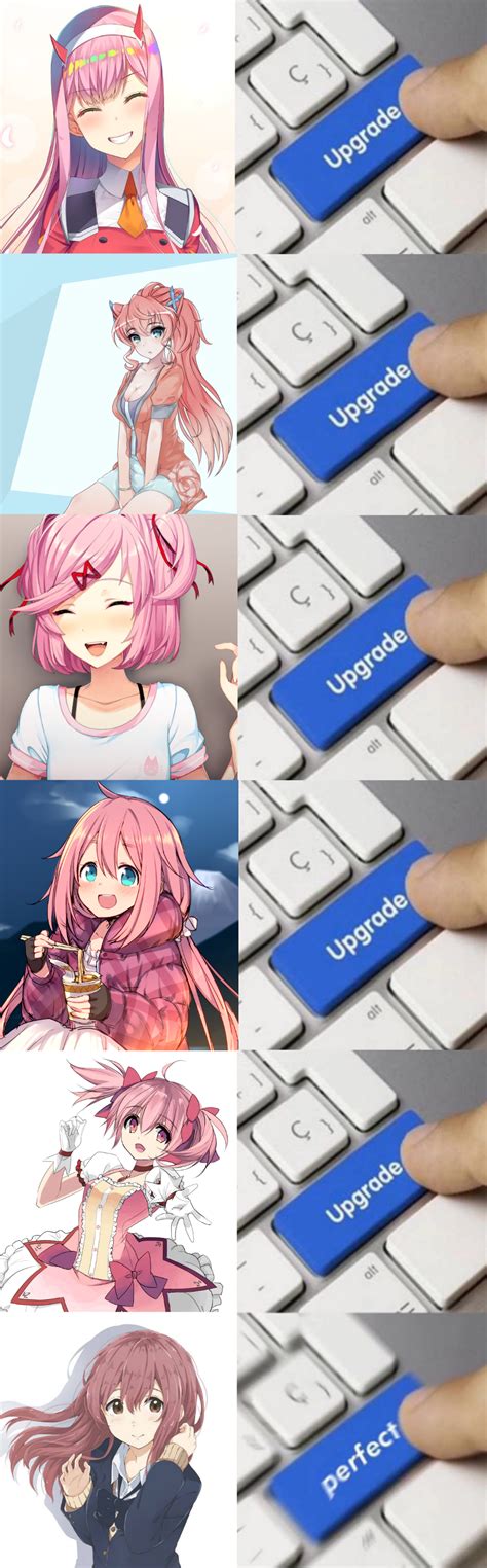 The Best Pink Haired Waifu Animemes