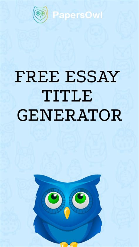 We did not find results for: FREE ESSAY TITLE GENERATOR | Argumentative essay topics ...