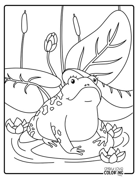 free toad coloring pages simply love coloring