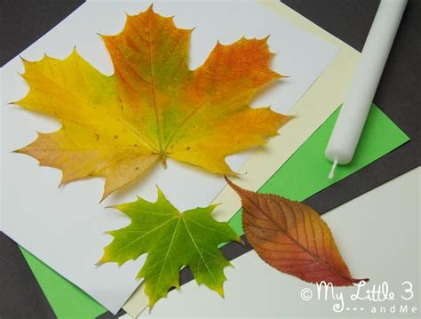 Art Projects For Kids Wax Resist Leaf Painting Kids Craft Room